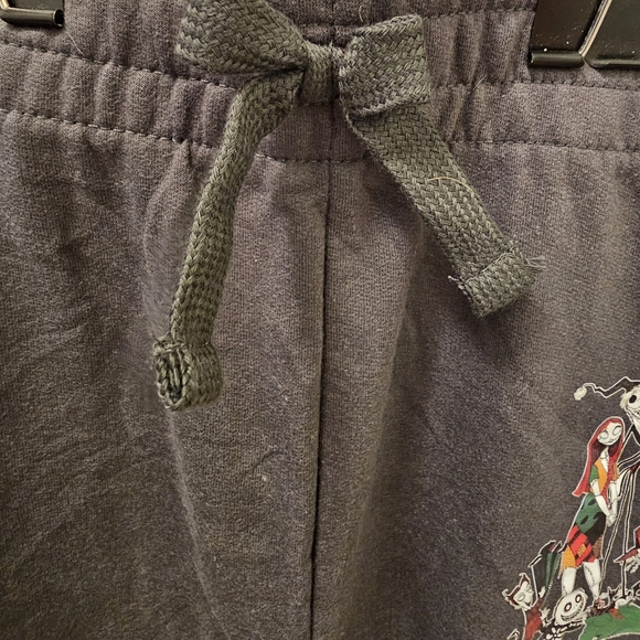 Disney Night Before Christmas Black Jogger Sweat Pants Large - Picture 4 of 5
